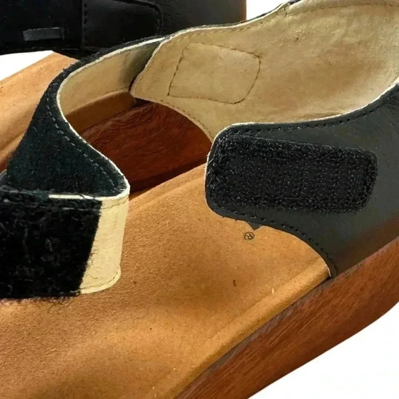 Alegria Women's Tova Black Platform Sandal US 9 EUC light weight - Picture 7 of 15